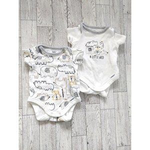 Gerber Organic Gender Neutral Preemie Onesies